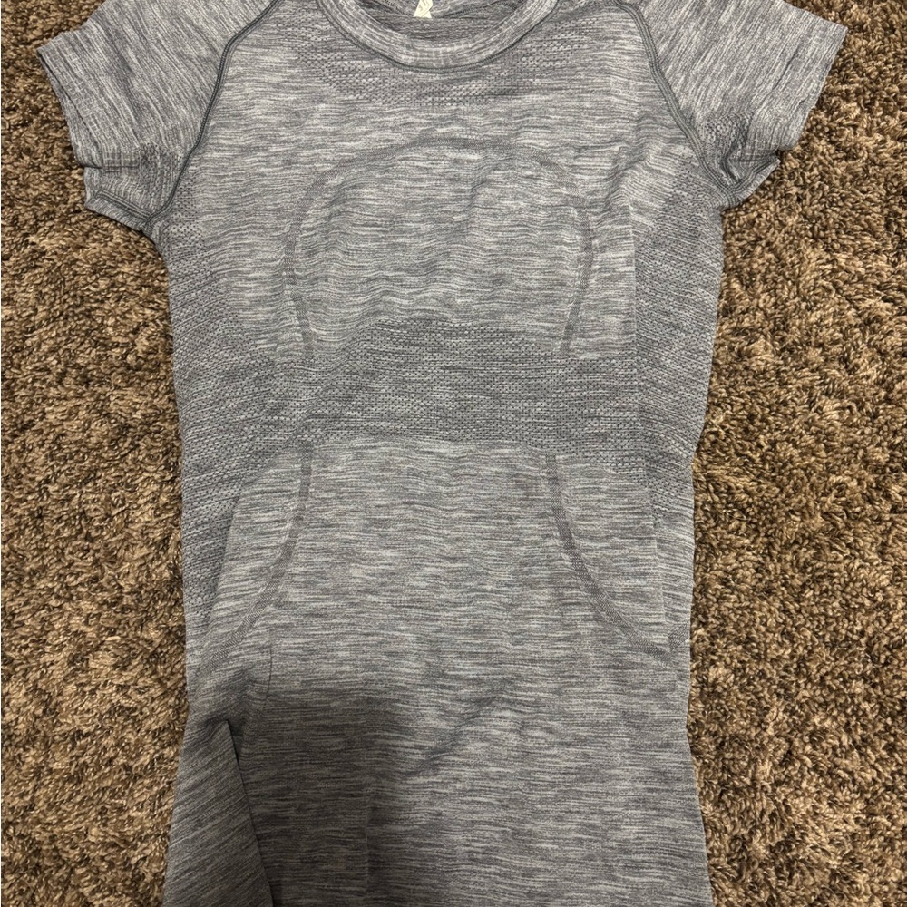 lululemon athletica Short Sleeve Swiftly Tech Tee in Heather Gray